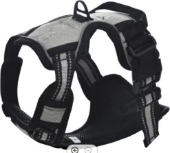 Mister Mill Hondentuigje 2x Klikgesp Maat XL Grijs - Anti-Trek Tuig Hondenharnas - Y Tuig Hond Reflecterend 17 Mister Mill Hondentuigje 2x Klikgesp Maat XL Grijs - Anti-Trek Tuig Hondenharnas - Y Tuig Hond Reflecterend -Honden Benodigdheden Verkoop 1200x1082 7