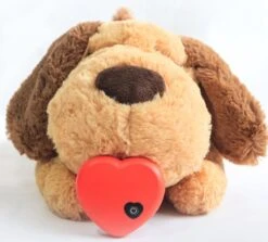 Merkloos Knuffel – Hartslag – Heartbeat - Moederhond – Puppy – Puppie – Hond