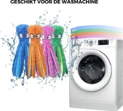 VEDIC® - Octopus Honden Knuffel Set Van 4 - Piepspeelgoed - Geen Vulling - 32CM - Groen/Blauw/Oranje/Roze -Honden Benodigdheden Verkoop 1200x1084 4