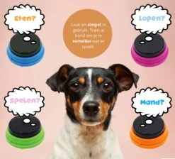Praatknop Hond – Set Van 4 - Honden Speelgoed – Honden Training – Dogbuttons – Huisdier – Puppy Training - Hondenspeelgoed Intelligentie - Hond Opvoeden -Honden Benodigdheden Verkoop 1200x1087 19