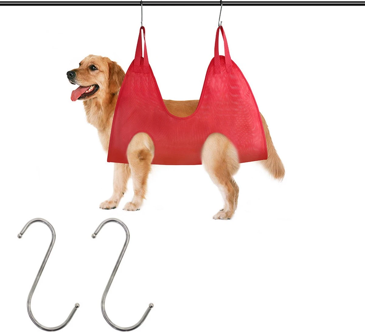 Katten, Honden Hangzak Voor Het Makkelijk Knippen Van Nagels, Rood Maat Small, Waszak, Nagelknippen, Huisdierverzorging | Cat Hangbag | Pet Hangmat | Cat Hammock 6 Katten, Honden Hangzak Voor Het Makkelijk Knippen Van Nagels, Rood Maat Small, Waszak, Nagelknippen, Huisdierverzorging | Cat Hangbag | Pet Hangmat | Cat Hammock - Afbeelding 4