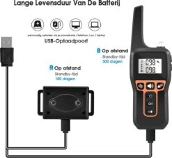Anti Blafband EN Trainingshalsband In 1 - UNIEK SYSTEEM - 1000m Bereik - 100 Levels -Honden Benodigdheden Verkoop 1200x1101 7