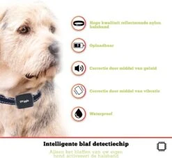 Doggie™ Anti Blafband Voor Kleine Honden - OPLAADBAAR - Vibratie én Geluid -Honden Benodigdheden Verkoop 1200x1104