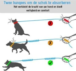 Oak's First Elastische En Diervriendelijke Looplijn Met Heupriem - Hondenriem - 150cm/210cm - Grijs -Honden Benodigdheden Verkoop 1200x1114 10