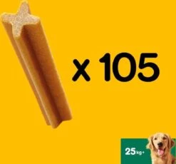 Pedigree Dentastix Kauwstaven - Gebitsverzorgende Hondensnacks - Maxi - 105 Stuks -Honden Benodigdheden Verkoop 1200x1117 1