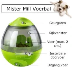 Mister Mill Speelbal - Honden Speelgoed Intelligentie - Voerbal - Snackbal Hond Kat – Interactieve Hond Kat - Voer EI -Honden Benodigdheden Verkoop 1200x1118 13