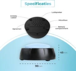 KENN® Hondenpraatknoppen - 6 Stuks - Inclusief Speelmatten - Dog Buttons - Hondenspeelgoed - Opneembare Praatknoppen - Hondentraining - Interactief Hondenspeelgoed -Honden Benodigdheden Verkoop 1200x1123 11