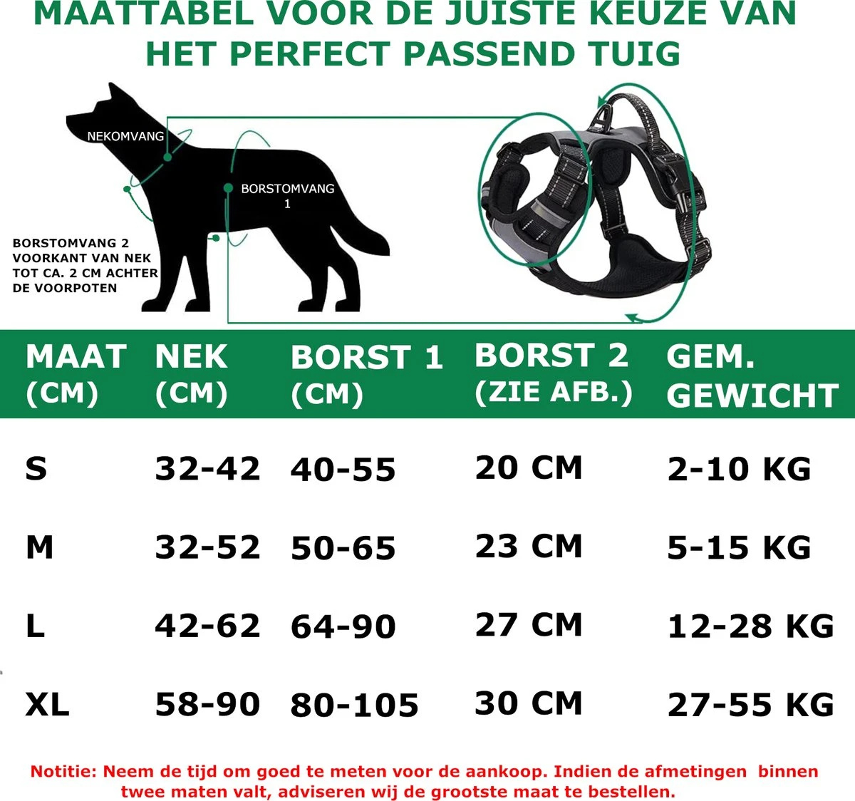 Mister Mill Hondentuigje 2x Klikgesp Maat XL Grijs - Anti-Trek Tuig Hondenharnas - Y Tuig Hond Reflecterend 7 Mister Mill Hondentuigje 2x Klikgesp Maat XL Grijs - Anti-Trek Tuig Hondenharnas - Y Tuig Hond Reflecterend - Afbeelding 5