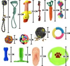 Filo Honden Speelgoed Set 14 Stuks - Hondenspeeltjes Knuffel - Hondenbal - Flostouw - Bot - Frisbee - Hondentouw - Hondenspeelgoed Intelligentie - Kauwspeelgoed Hond En Puppy - Bijtspeelgoed Hondenknuffel - Hondenspeeltje Met Piep 15 Filo Honden Speelgoed Set 14 Stuks - Hondenspeeltjes Knuffel - Hondenbal - Flostouw - Bot - Frisbee - Hondentouw - Hondenspeelgoed Intelligentie - Kauwspeelgoed Hond En Puppy - Bijtspeelgoed Hondenknuffel - Hondenspeeltje Met Piep -Honden Benodigdheden Verkoop 1200x1133 14