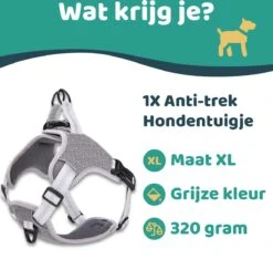 Mmoods Hondentuigje Grijs - Anti-Trek Tuig - Hondenharnas Voor Grote Honden- Reflecterende Halsband Hond - Hondenhalsband Maat L 16 Mmoods Hondentuigje Grijs - Anti-Trek Tuig - Hondenharnas Voor Grote Honden- Reflecterende Halsband Hond - Hondenhalsband Maat L -Honden Benodigdheden Verkoop 1200x1135 11