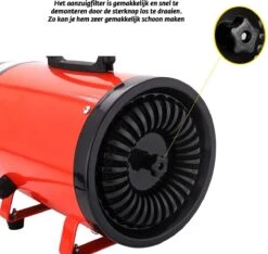 Gridbyt Professionele Hondenföhn – Waterblazer Voor Honden – Voor Een Mooie Vacht – Rood -Honden Benodigdheden Verkoop 1200x1137 7