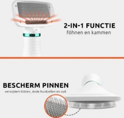 PetGoods 2-in-1 Hondenföhn – Föhn & Borstel - Honden & Katten - Low Noise -Honden Benodigdheden Verkoop 1200x1140 3