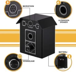 Merkloos Barky® Anti Blaf Apparaat Honden Ultrasoon Hondentrainer Incl Batterij - Anti Blafband Alternatief Veilig & Diervriendelijk - Dog Anti Bark Control -Honden Benodigdheden Verkoop 1200x1140 7