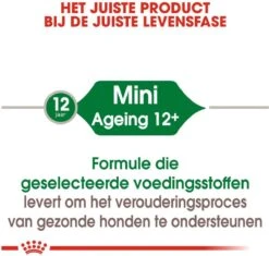 Royal Canin Shn Mini Ageing 12plus Pouch - Hondenvoer - 12x85 G -Honden Benodigdheden Verkoop 1200x1143 2