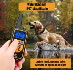 W&Z® Anti Blafband Inclusief Afstandsbediening- 3-60KG - Diervriendelijk - Zonder Schok - Vibratie/Audio/Licht - Anti Blaf Band - Water Bestendig -Honden Benodigdheden Verkoop 1200x1149 2