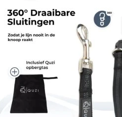 Canicross Looplijn Hond Met Heupriem Voor Hardlopen - Elastische Handsfree Hondenriem - Honden Trainingslijn - 150/200cm - Grijs -Honden Benodigdheden Verkoop 1200x1150 6