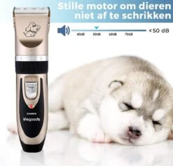LifeGoods Hondentondeuse - Voor Katten En Honden - Complete Set - 5 Standen - Draadloos - Oplaadbaar - Goud/Zwart 17 LifeGoods Hondentondeuse - Voor Katten En Honden - Complete Set - 5 Standen - Draadloos - Oplaadbaar - Goud/Zwart -Honden Benodigdheden Verkoop 1200x1153 7