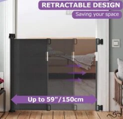 Caedentes - Hondenhek – Inrolbaar – Dierenhek -tot 150cm Uitrolbaar – Zwart 10 Caedentes - Hondenhek – Inrolbaar – Dierenhek -tot 150cm Uitrolbaar – Zwart -Honden Benodigdheden Verkoop 1200x1154 3