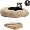 Filo Hondenmand 60cm Met Deken & Rits – Crème – Geschikt Als Kattenmand - Fluffy Donut Hondenbed Lichtbruin - Honden Mand & Bed – Hondenkussen – Kussen Hond – Katten Mand -Honden Benodigdheden Verkoop 1200x1155 12