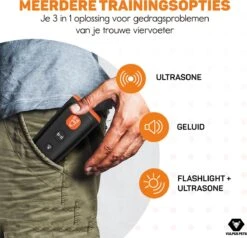 Vulpes Pets® Ultrasone Anti Blaf Apparaat – 3-in-1 Anti Blaf Apparaat Pro - Diervriendelijk & Zonder Schok - Alternatief Anti Blafband - Voor Kleine & Grote Honden - Audio - Flashlight - USB-Oplaadbaar 19 Vulpes Pets® Ultrasone Anti Blaf Apparaat – 3-in-1 Anti Blaf Apparaat Pro - Diervriendelijk & Zonder Schok - Alternatief Anti Blafband - Voor Kleine & Grote Honden - Audio - Flashlight - USB-Oplaadbaar -Honden Benodigdheden Verkoop 1200x1157 5
