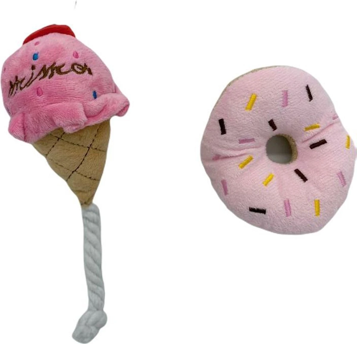 Honden Speelgoed - Puppy Speelgoed - 11 Stuks - Roze - 1 Speeltje Gratis - Honden Knuffel - Trektouw - Honden Speeltjes 5 Honden Speelgoed - Puppy Speelgoed - 11 Stuks - Roze - 1 Speeltje Gratis - Honden Knuffel - Trektouw - Honden Speeltjes - Afbeelding 3