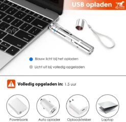 PetFriends Laserpen Voor Kat - USB Oplaadbaar - Laserpointer - Laserlampje - Kattenspeeltjes -Honden Benodigdheden Verkoop 1200x1160 22