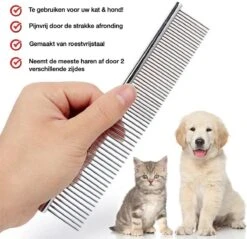 Merkloos Anti-Klit- Kam - Haarverwijderaar Voor Huisdieren - Pijnloos - Roestvrijstaal - Huisdiervriendelijk 12 Merkloos Anti-Klit- Kam - Haarverwijderaar Voor Huisdieren - Pijnloos - Roestvrijstaal - Huisdiervriendelijk -Honden Benodigdheden Verkoop 1200x1161 15