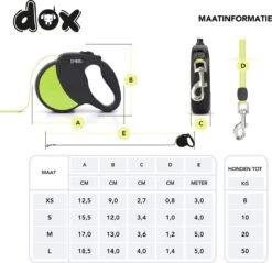 DDOXX Intrekbare Hondenriem, Reflecterend | Vele Kleuren & Maten | Voor Kleine & Grote Honden | Intrekbare Hondenriem Puppy Kat | Hondenriem Accessoires Hond | XS, 3 M, Tot 8 Kg, Geel 11 DDOXX Intrekbare Hondenriem, Reflecterend | Vele Kleuren & Maten | Voor Kleine & Grote Honden | Intrekbare Hondenriem Puppy Kat | Hondenriem Accessoires Hond | XS, 3 M, Tot 8 Kg, Geel -Honden Benodigdheden Verkoop 1200x1161 21