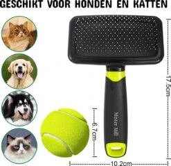 Mister Mill 2 Zijdige Ondervacht Kam Plus Slicker Borstel - Honden/Katten Kam - Voordeel Set -Honden Benodigdheden Verkoop 1200x1163 8