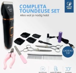 YE™ Professionele Dieren/honden Tondeuse Set Extra Krachtig - Honden Trimmer - Lang Of Kortharige Huisdieren Katten & Honden - Draadloos - Weinig Geluid 15 YE™ Professionele Dieren/honden Tondeuse Set Extra Krachtig - Honden Trimmer - Lang Of Kortharige Huisdieren Katten & Honden - Draadloos - Weinig Geluid -Honden Benodigdheden Verkoop 1200x1165 9