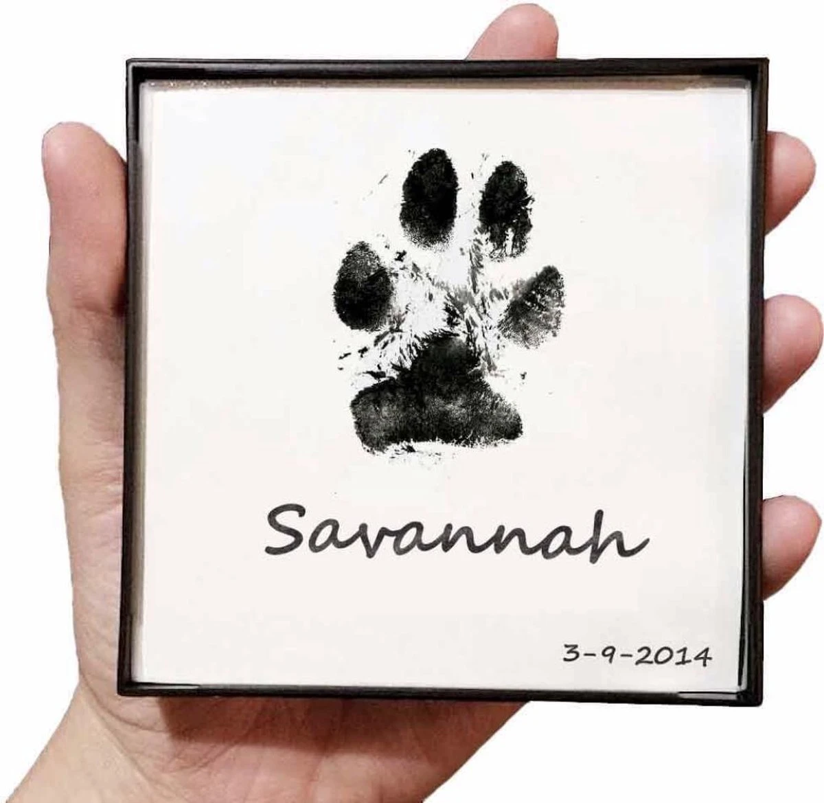 Merkloos Paw Print Pad - Pootafdruk Maken Van Hond Of Kat 8 Merkloos Paw Print Pad - Pootafdruk Maken Van Hond Of Kat - Afbeelding 6