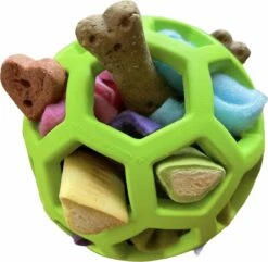 JW HOL-EE ROLLER Medium – Hondenbal Rubber – 11,5 Cm -Honden Benodigdheden Verkoop 1200x1173 16