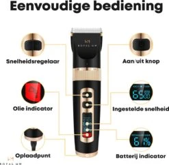 Hondentondeuse Professioneel - 2 In 1 - Honden & Katten - Hondentrimmer - Dikke & Dunne Vacht -Honden Benodigdheden Verkoop 1200x1174 10