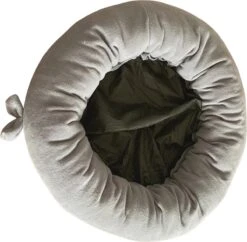 Pochon Pet - Ronde Kattenmand - Rond Kattenkussen - Ronde Hondenmand - Donut - Superzacht - Grijs - 50cm - 50 X 50 X 12 Cm -Honden Benodigdheden Verkoop 1200x1174 14