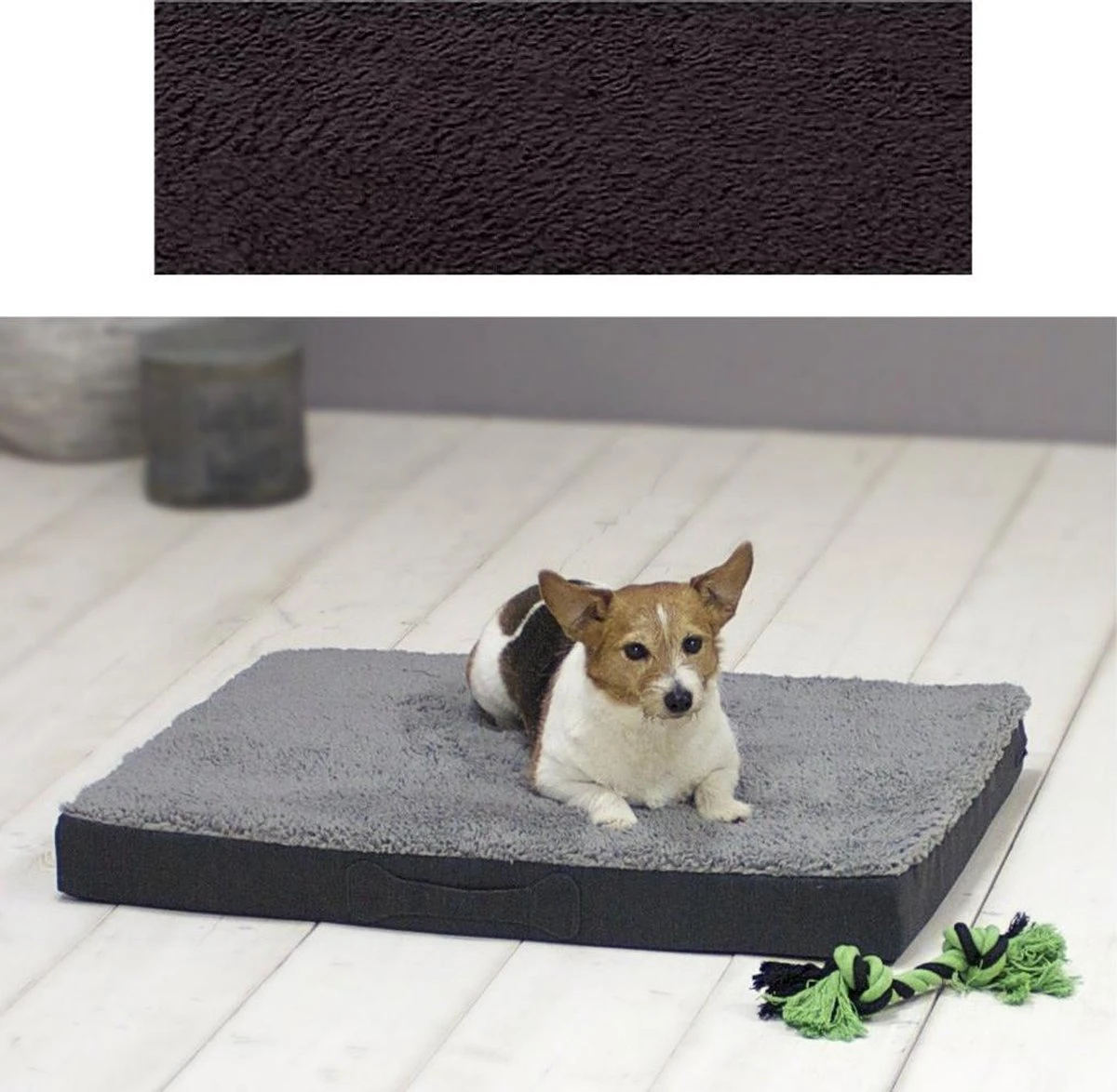 Sun Garden Buddy Orthopedisch Hondenkussen 72x50x8cm Antraciet 3 Sun Garden Buddy Orthopedisch Hondenkussen 72x50x8cm Antraciet