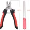 Merkloos Professionele Nagelknipper Met Nagelvijl - Nagelschaar Voor Dieren - Met Veiligheidsslot Inclusief Vijl - 16 CM -Honden Benodigdheden Verkoop 1200x1176 6