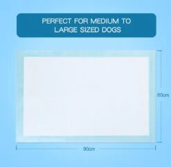 Nobleza 48WQF - Puppy Training Pads - 60 X 90 Cm - Zindelijkheidstraining -50 Stuks - L -Honden Benodigdheden Verkoop 1200x1176 7