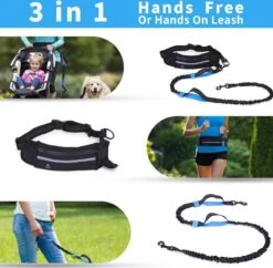 Nobleza Jogging Heupgordel Met Hondenriem 42UOY - Looplijn Met Heupriem Voor Honden -Honden Benodigdheden Verkoop 1200x1178 10