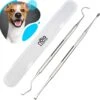 Nola & Coco® Tandsteen Verwijderaar Set Inclusief Bewaardoosje - Tandenkrabber - Set Van Twee - Hond - Kat - Tandenborstel - Tandplak Verwijderen - Tandenstoker - Honden Tanden Schoonmaken - Tandenhaakje - Gebitsreiniging 1 Nola & Coco® Tandsteen Verwijderaar Set Inclusief Bewaardoosje - Tandenkrabber - Set Van Twee - Hond - Kat - Tandenborstel - Tandplak Verwijderen - Tandenstoker - Honden Tanden Schoonmaken - Tandenhaakje - Gebitsreiniging -Honden Benodigdheden Verkoop 1200x1178 16