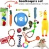 (Goedkoopste) Honden Speelgoed Set 15 Stuks Geschikt Voor Puppy's T/m Middelgrote Honden - Honden Kauw Speelgoed - 15 Stuks - Hondenspeeltjes - Intelligentie - Touw - Flostouw - Bijtring - Bal - Huisdieren Speelgoed 1 (Goedkoopste) Honden Speelgoed Set 15 Stuks Geschikt Voor Puppy's T/m Middelgrote Honden - Honden Kauw Speelgoed - 15 Stuks - Hondenspeeltjes - Intelligentie - Touw - Flostouw - Bijtring - Bal - Huisdieren Speelgoed -Honden Benodigdheden Verkoop 1200x1180 14