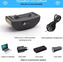 Sworks – Anti Blafband- Honden- Opvoedingshalsband - Geen Elektrische Schok - Geluid En Trilling -Honden Benodigdheden Verkoop 1200x1182 6