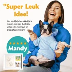 Honden Fotolijst Met Kleiafdruk - Gipsafdruk - Speelgoed Voor Dieren - Pootafdruk Hond - Puppy Speelgoed - Gipsafdruk Huisdier 13 Honden Fotolijst Met Kleiafdruk - Gipsafdruk - Speelgoed Voor Dieren - Pootafdruk Hond - Puppy Speelgoed - Gipsafdruk Huisdier -Honden Benodigdheden Verkoop 1200x1183 10