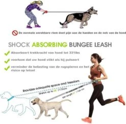 Looplijn Met Heupriem Hands Free - Hondenriem - Reflecterende Hardloopband -Elastische Leiband - Heuptas En Flessenhouder - Zwart - 150 Cm Tot 210 Cm -Honden Benodigdheden Verkoop 1200x1185 15