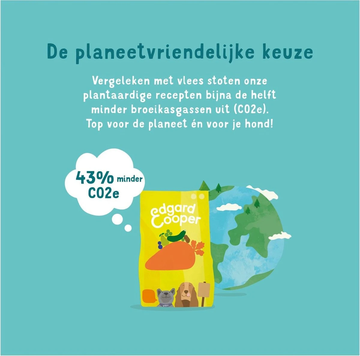 Edgard&Cooper Plantbased Adult Wortel&Courgette - Hondenvoer - 7 Kg 8 Edgard&Cooper Plantbased Adult Wortel&Courgette - Hondenvoer - 7 Kg - Afbeelding 6