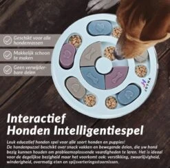 Joyha Honden Puzzel Met Gratis Hondenkam | Speelgoed | Speeltjes | Slow Feeder | Intelligentie | Denkspelletje | Puppyspeelgoed | Anti Schrokbak | Interactieve | Langzame Voerbak | Dog Puzzle | Hondenpuzzel -Honden Benodigdheden Verkoop 1200x1186 23