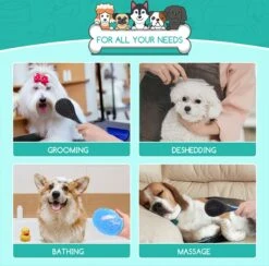Nobleza 3 Delige Hondenborstel Set – Hondenkam - Kattenkam - Borstels – Dierverzorging - Dierenverzorging - Blauw -Honden Benodigdheden Verkoop 1200x1186 6