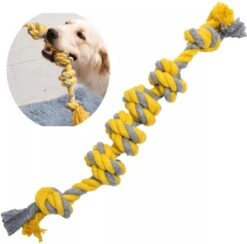 BoDutch Flostouw Hond - Hondenspeelgoed - Trektouw Hond - Hondentouw - Flostouw Hond - 60 Cm - Apporteerspeelgoed - Geel/Grijs 16 BoDutch Flostouw Hond - Hondenspeelgoed - Trektouw Hond - Hondentouw - Flostouw Hond - 60 Cm - Apporteerspeelgoed - Geel/Grijs -Honden Benodigdheden Verkoop 1200x1187 22