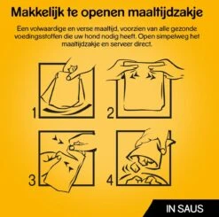 Pedigree Adult In Saus Honden Natvoer - Vier Verschillende Smaken - 80 X 100 Gr -Honden Benodigdheden Verkoop 1200x1189 2