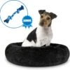 Pawzle Hondenmand - Donut Hondenkussen - Kattenmand - Bed Voor Honden & Katten - Wasbaar - 60cm - Zwart -Honden Benodigdheden Verkoop 1200x1189 20