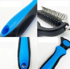 Merkloos 2 Zijdige Ondervacht Hondenkam - Hondenborstel Kortharig/Langharig - Kattenkam - Klittenkam Kat/Hond - Kattenborstel - 10 Cm. -Honden Benodigdheden Verkoop 1200x1189 8